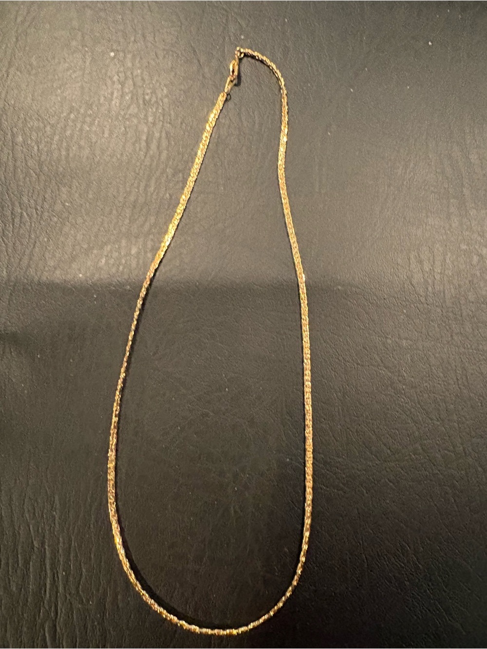 Gold-Tone Women’s Rope Chain Necklace - Elegant Everyday Jewelry